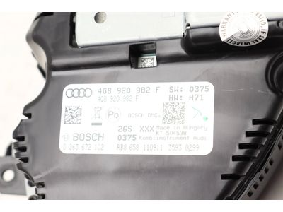Audi A7 Quattro Tachometer - 4G8-920-982-FX