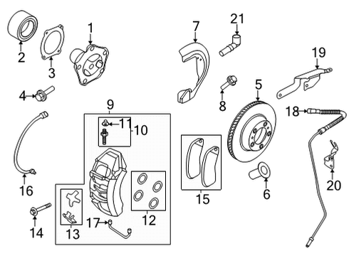 Audi 971-611-715 Holder Clip