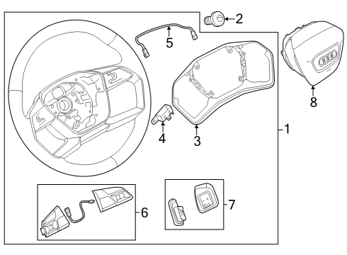 Audi 1EA-907-572-F Sensor