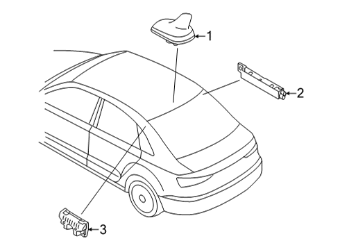 Audi 8Y0-035-054-G Radio