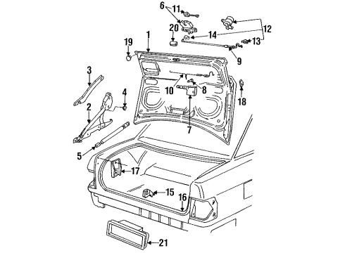 Audi 4A0-862-153-B Lock Solenoid