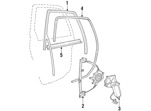Audi 441-833-712-C Weatherstrip