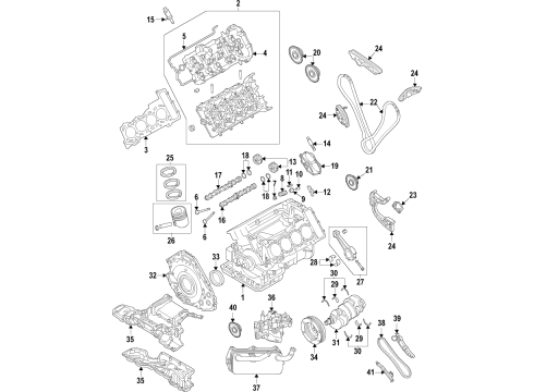 Audi 0P2-100-031-D Engine