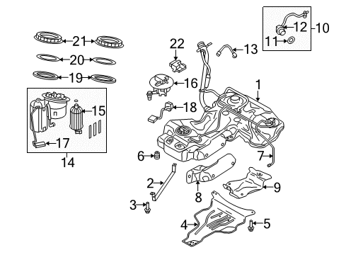 Audi 06F-127-025-M Fuel Pump