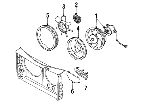 Audi 077-121-303-A Fan Blade