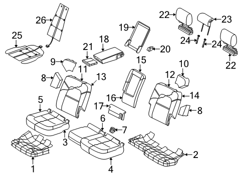 Audi 4L0-885-215 Ski Bag