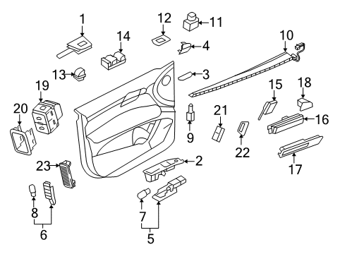 Audi 4H0-853-714-D-3Q7 Trim