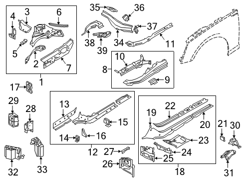 Audi 8W0-803-593 Cover Plug