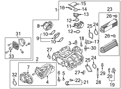 Audi 03H-133-062-D Throttle Body