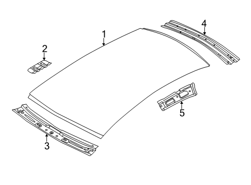 Audi N-909-236-02 Roof Panel Rivet