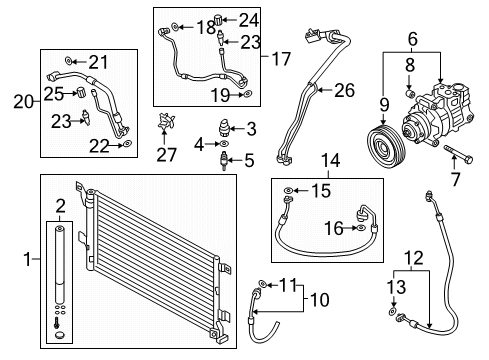 Audi 059-145-774-A Mount Bracket Seal
