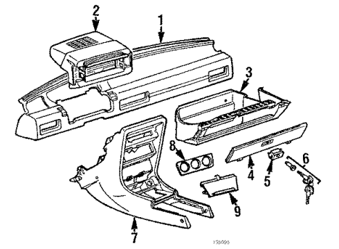 Audi 171-857-131-B-01C Latch