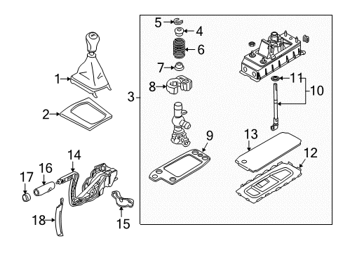Audi 1K0-609-721-BB Cable