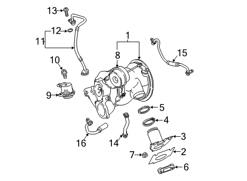 Audi WHT-009-160-A Cut-Off Valve O-Ring