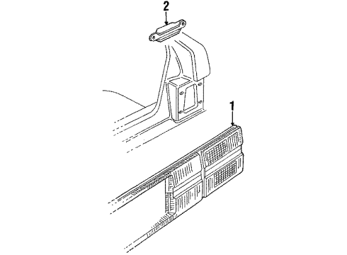 Audi 441-945-225-D Lens & Housing