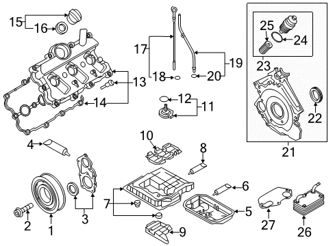 Audi 06E-109-077-H Weight