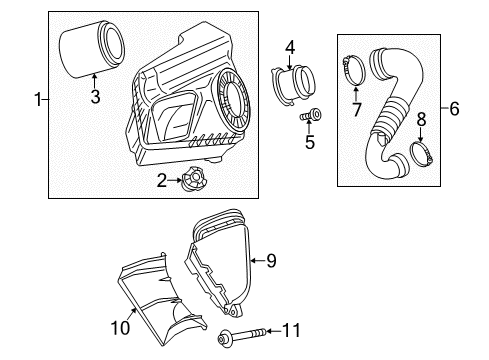 Audi 4G0-129-643 Duct