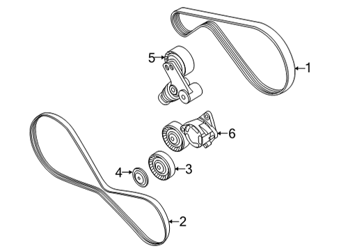 Audi WHT-008-066 Belt Tensioner Screw