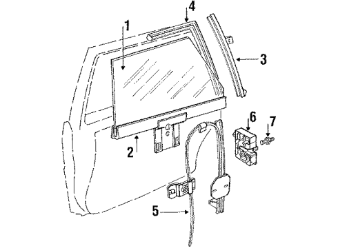 Audi 813-833-535 Guide Channel