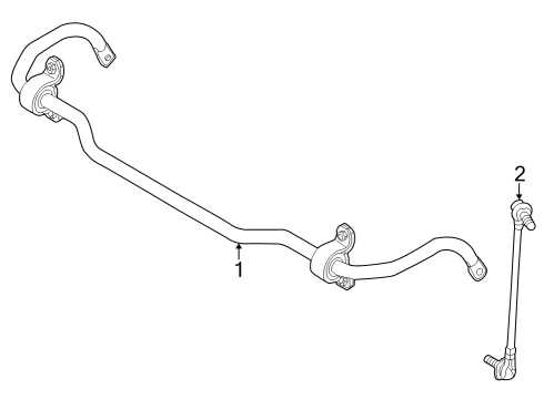 Audi N-912-865-01 Stabilizer Assembly Bolt