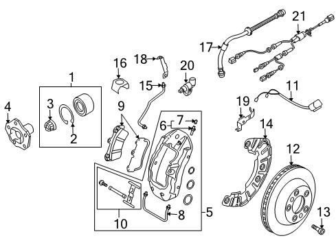 Audi 7L6-698-471-B Overhaul Kit