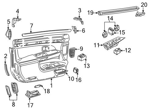 Audi 4D0-863-979-C Water Deflector