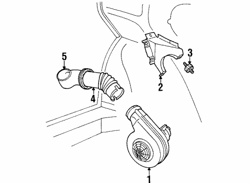 Audi 8G0-813-477-B Mount Bracket