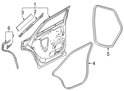 Audi 80A-839-151-A Bracket