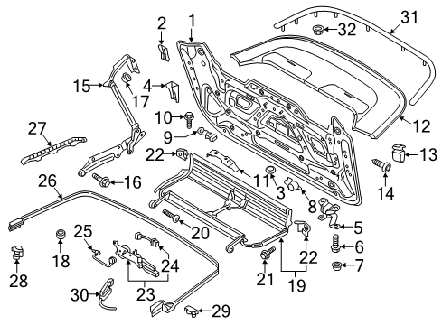 Audi 8V7-898-160 Repair Kit