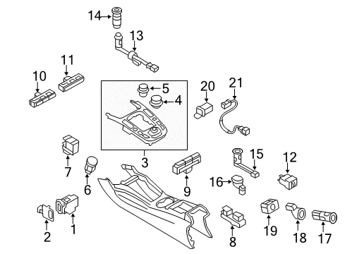 Audi 8R1-959-673-B-V10 Switch