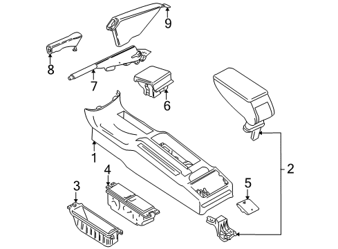 Audi 8D0-609-721-AB Cable