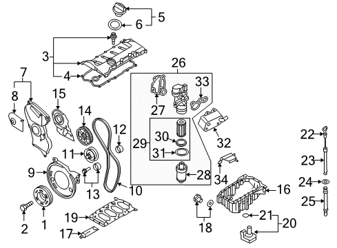 Audi 06D-919-081-B Oil Pressure Sending Unit