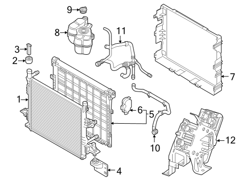 Audi 1EA-121-095 Lower Insulator Retainer Clip