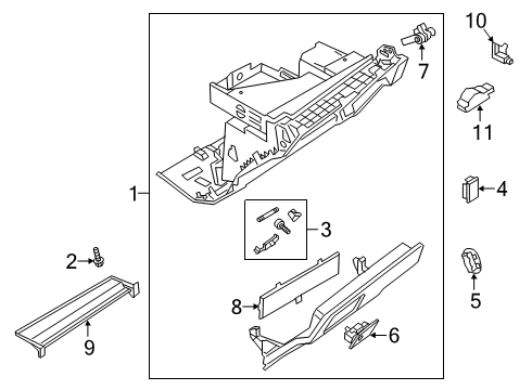 Audi 107-857-113-F Lock Cylinder