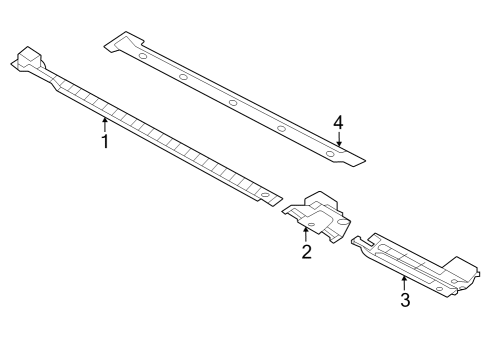 Audi N-910-331-01 Underbody Shield Bolt