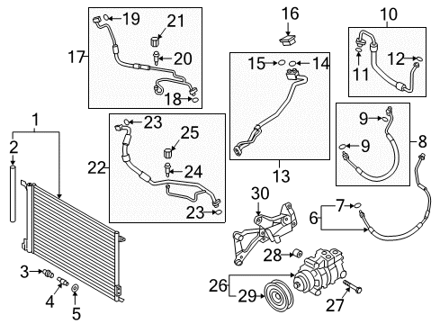 Audi 4M0-820-769-G Plate Bracket