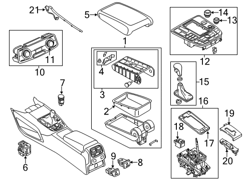 Audi 4G0-713-265-E Shift Control Cable