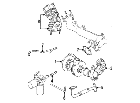 Audi 034-133-357-S Inlet Hose
