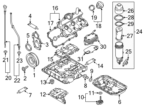 Audi 8K0-127-400-A Fuel Filter
