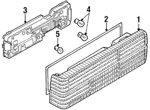 Audi 811-945-222-B Socket Panel