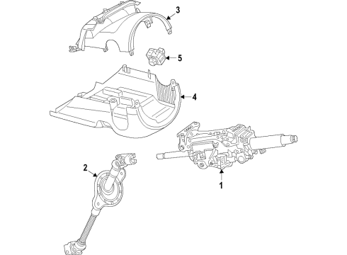 Audi 4N0-419-091-AJ-QPJ Steering Wheel