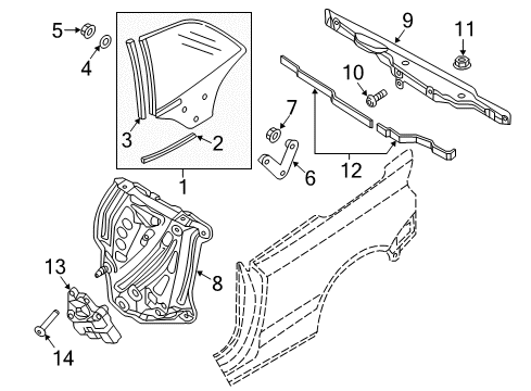 Audi 8V5-845-220 Molding Trim