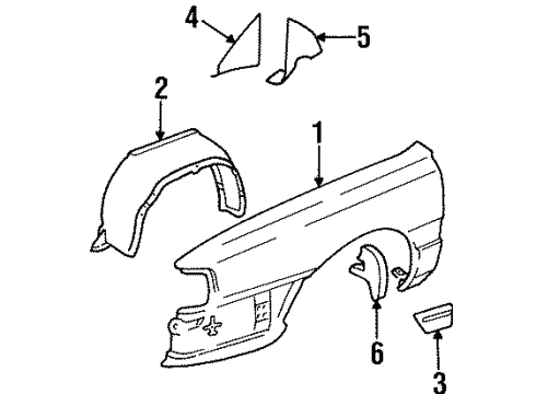 Audi 443-853-972-D-01C Molding