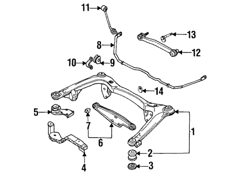 Audi 8A0-501-530-C Tie Rod