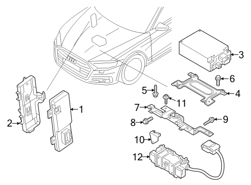 Audi N-909-654-02 Transmission Plug