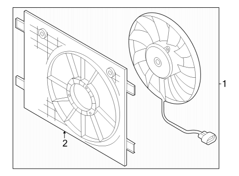 Audi WHT-010-121 Fan & Motor Bolt