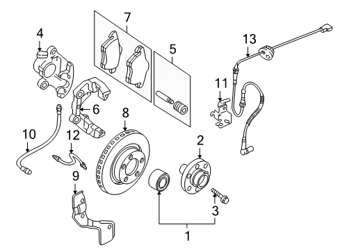 Audi 4D0-698-471-A Overhaul Kit