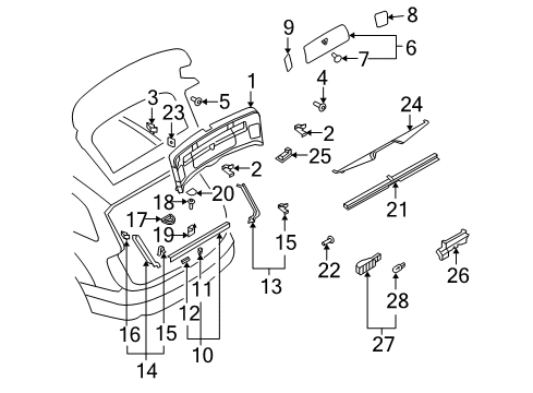 Audi 4L0-861-335-4PK Blind Cap