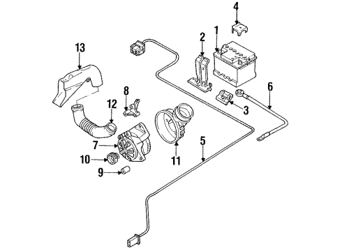 Audi 054-903-123-B Belt Cover