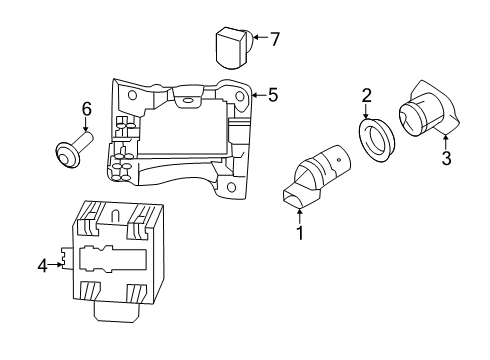 Audi 8W6-971-104-AB Harness